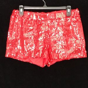 Halloween Red Sequin Costume Shorts from Spirit Halloween